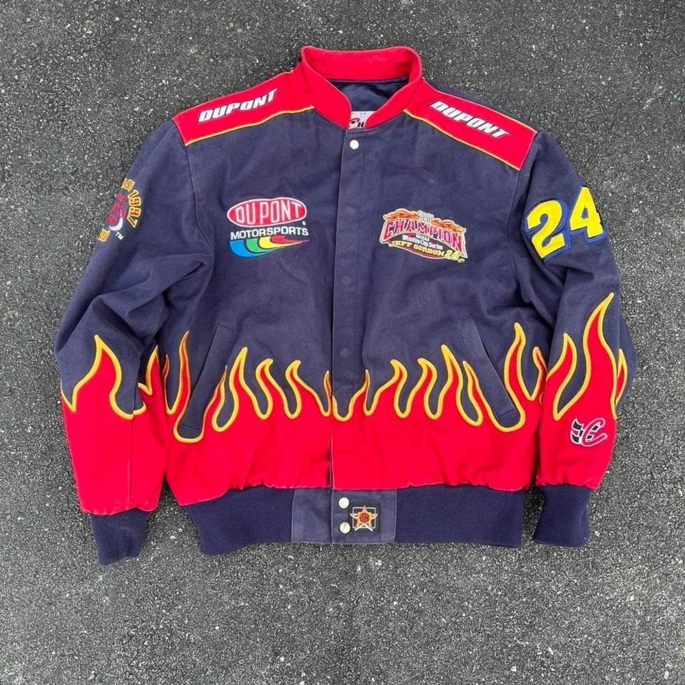 2001 Champion Jeff Gordon 24 NASCAR AOP Flames L